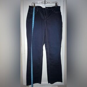 Talbots straight curvy 5 pocket jeans size 12